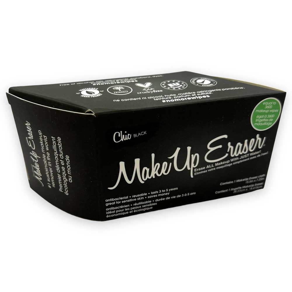 The Original MakeUp Eraser Reusable Cleansing Cloth Chic Black BNIB
